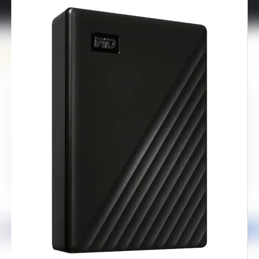 WD My Passport 5TB USB 3.0 HDD Portable External Hard Drive Black